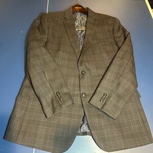 Johnston & Murphy Brown Sport Coat Classic Tailored Fit